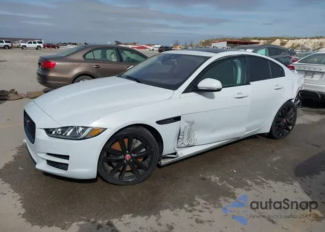 2017 Jaguar Xe 35T Prestige from USA, damaged, VIN SAJAE4BVXHA961749